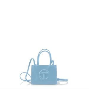 Small Pool Blue Shopping Bag from TELFAR